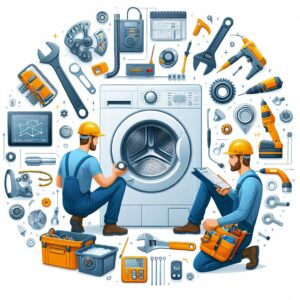 Read more about the article 10 najczęstszych problemów z naprawą pralek – jak je rozpoznać i kiedy wezwać fachowca?