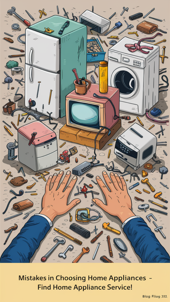 ręce serwisanta AGD