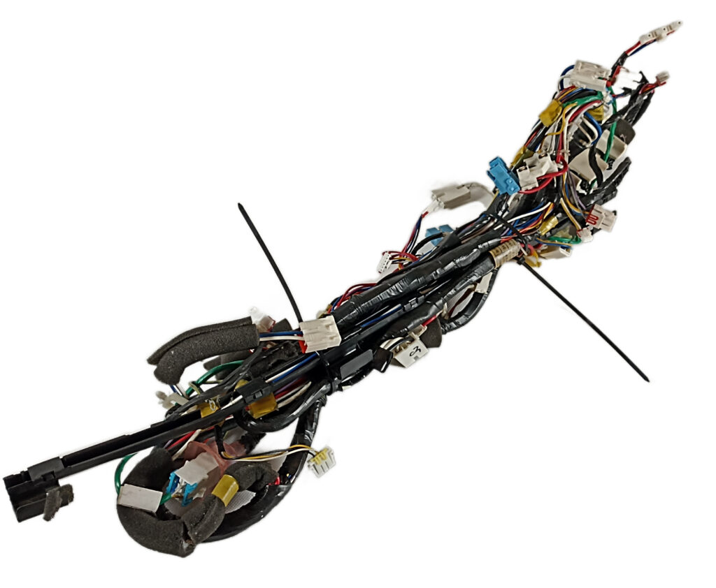 przerwany kabel błąd poboru wody pralki