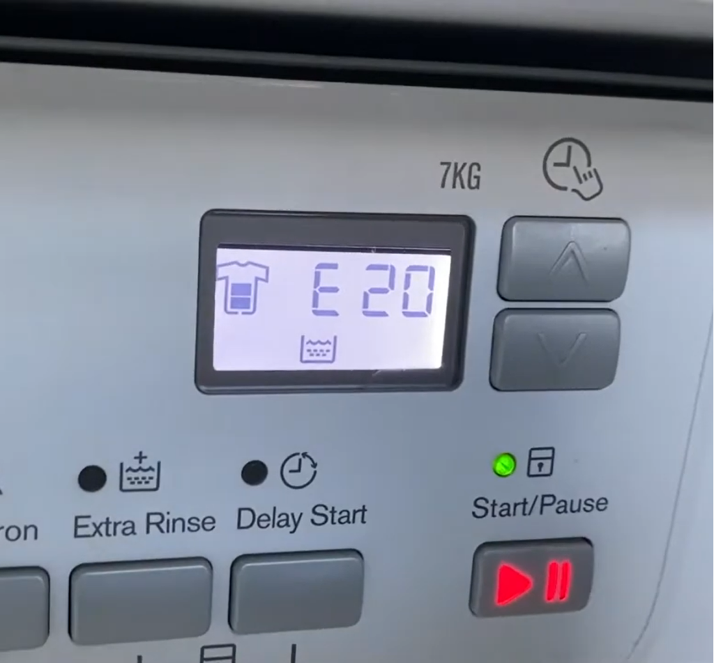 Naprawa pralki Electorlux E20