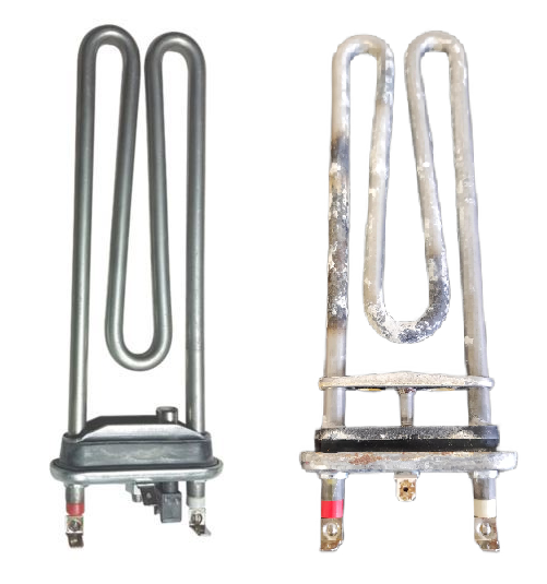 grzałka wybija korki w pralce