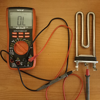 Serwis pralek Warszawa grzałka przebita na obudowę