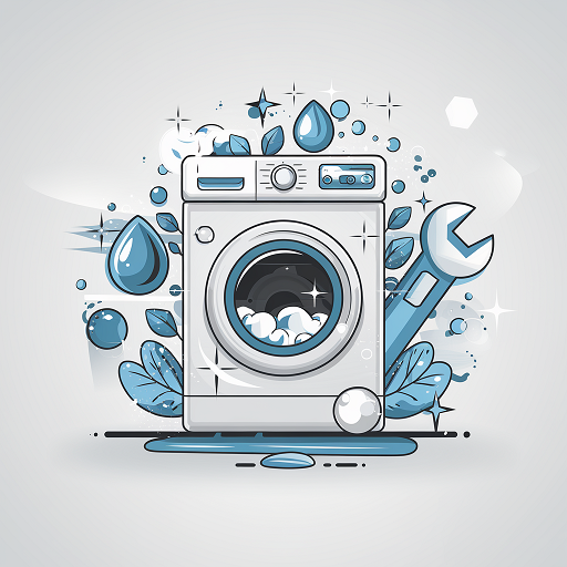 Czyszczenie gumowej uszczelki w pralce.