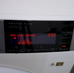 Read more about the article Pralka Electrolux Błąd E50