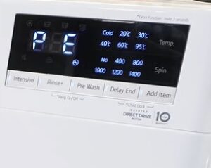 Read more about the article Naprawa pralki Bielany – Błąd PE w pralkach LG