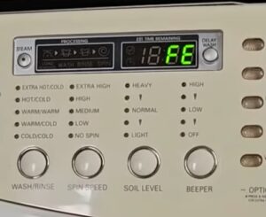 Read more about the article Serwis Pralek Bemowo — błąd FE w pralkach LG. Jak go rozpoznać i usunąć?