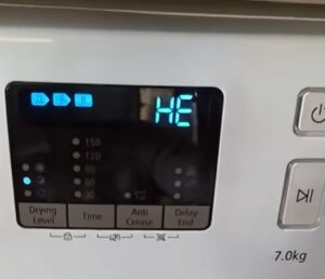 Read more about the article Bemowski serwis pralek – H1, H2, E5, E6, HE1, HE2 (Samsung): objawy i naprawa