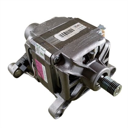 Silnik pralki Candy i osprzęt (szczotki, uzwojenia, tachometr) przy błędzie E09