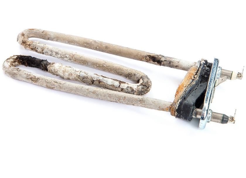 Grzałka pralki Indesit przy błędzie F08/F8 – Naprawa pralek Warszawa