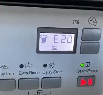 Pralka Electrolux błąd E20 - serwis pralek Ursus Warszawa
