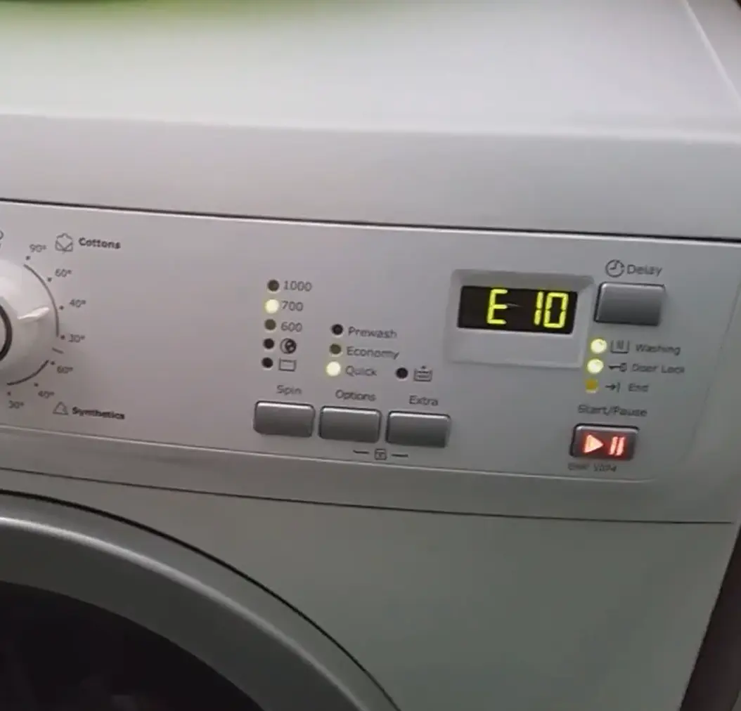 Błąd E10 w pralce Electrolux – diagnostyka Serwis Wola