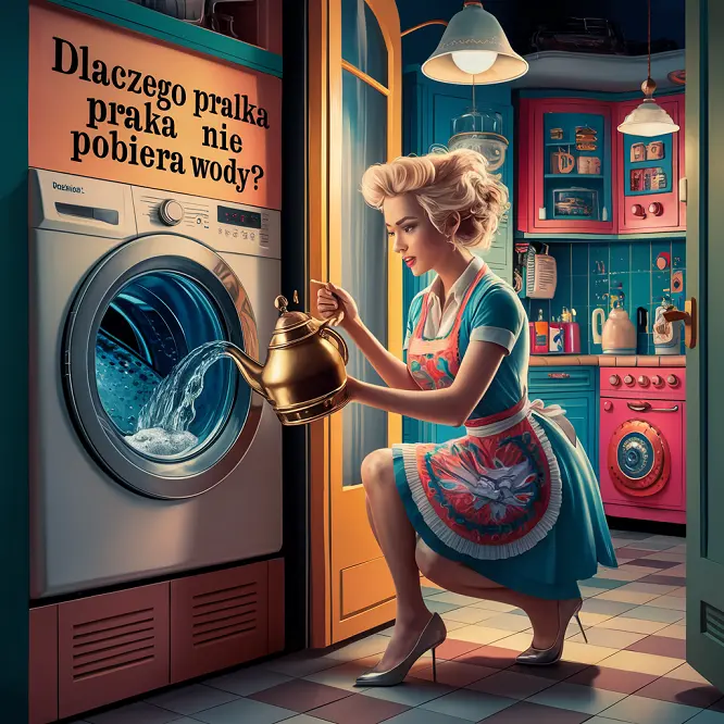 Pralka nie pobiera wody – przyczyny i naprawa